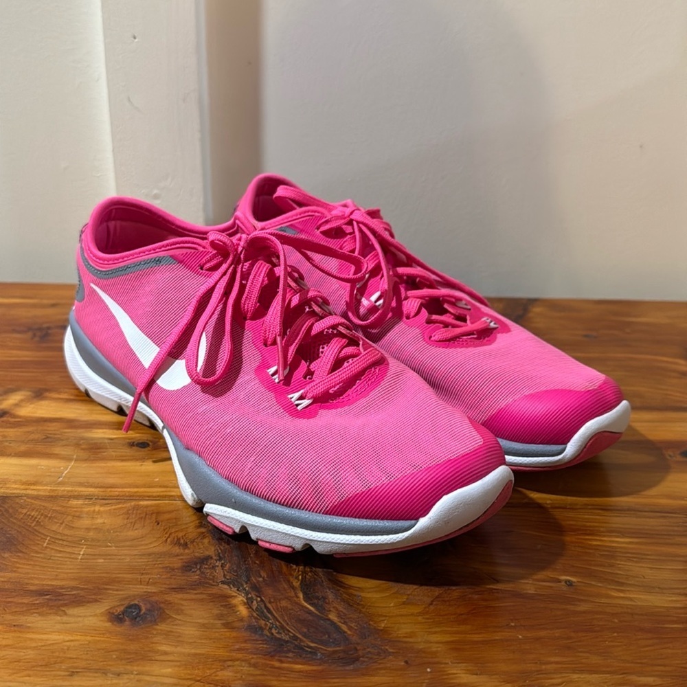 Nike Training FitSole Bright Pink Athletic Shoes